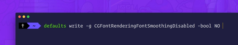 5. macOS Mojave 字体渲染问题修复
