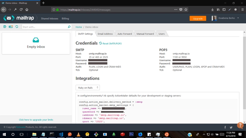 邮件陷阱收件箱