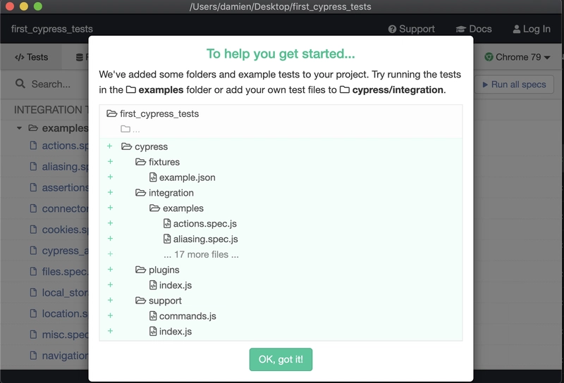 第一个窗口柏树