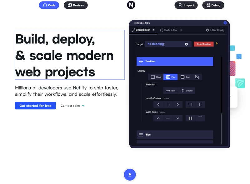 InTab 可视化 CSS 编辑器