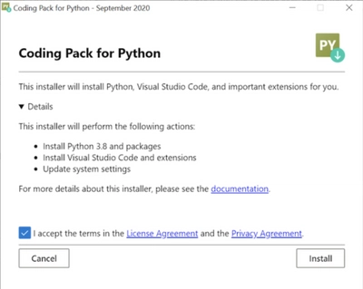Python 代码包安装程序