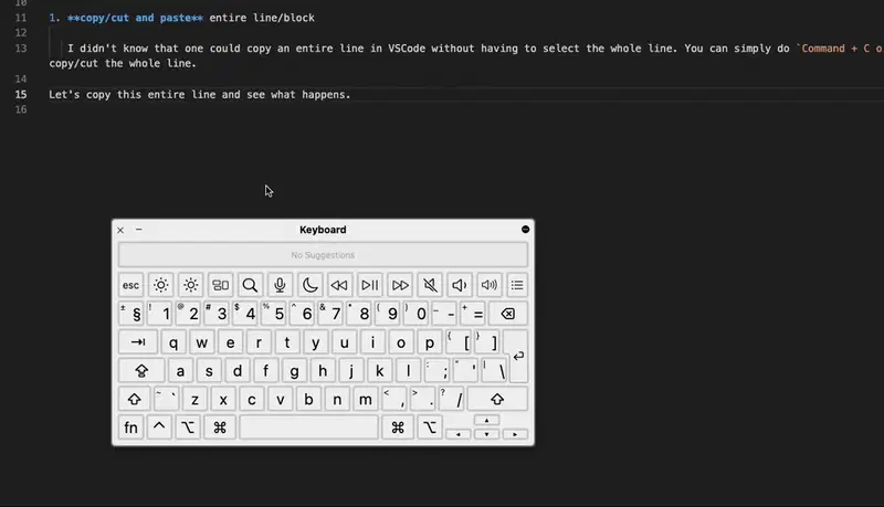 演示复制/剪切和粘贴