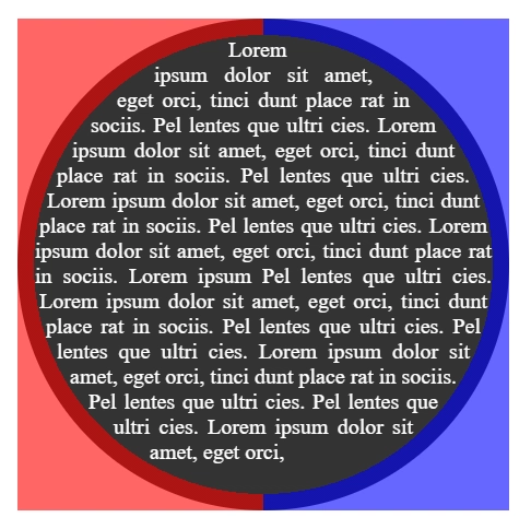 圆形图案内的文字