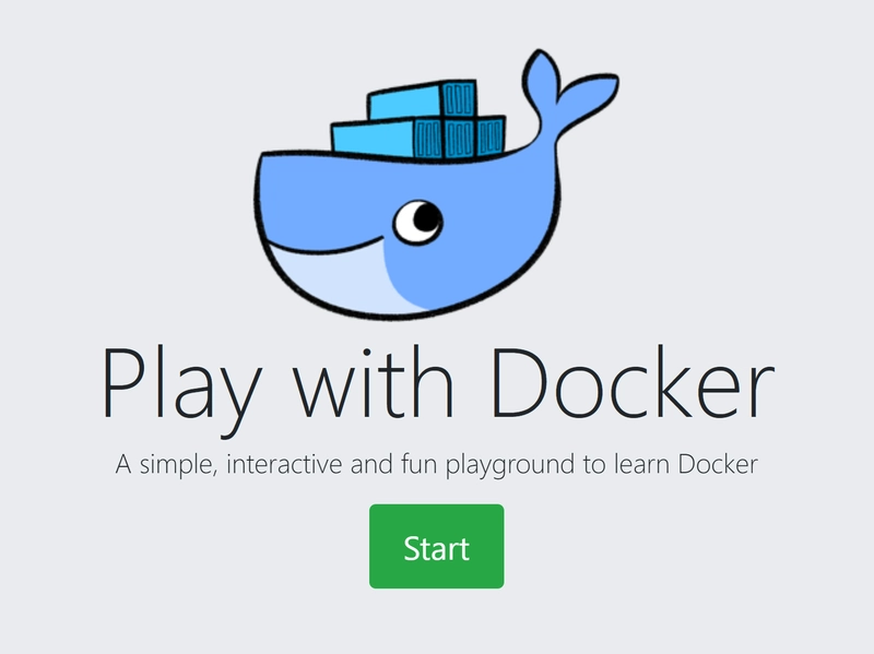 使用 Docker 起始页