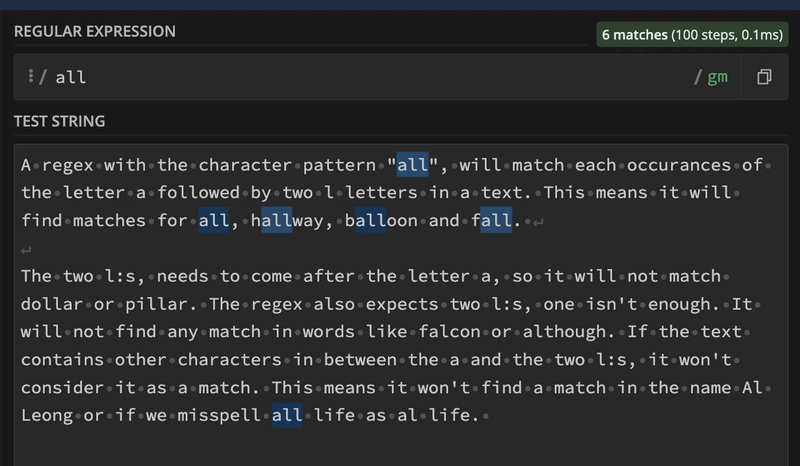 正则表达式如何工作