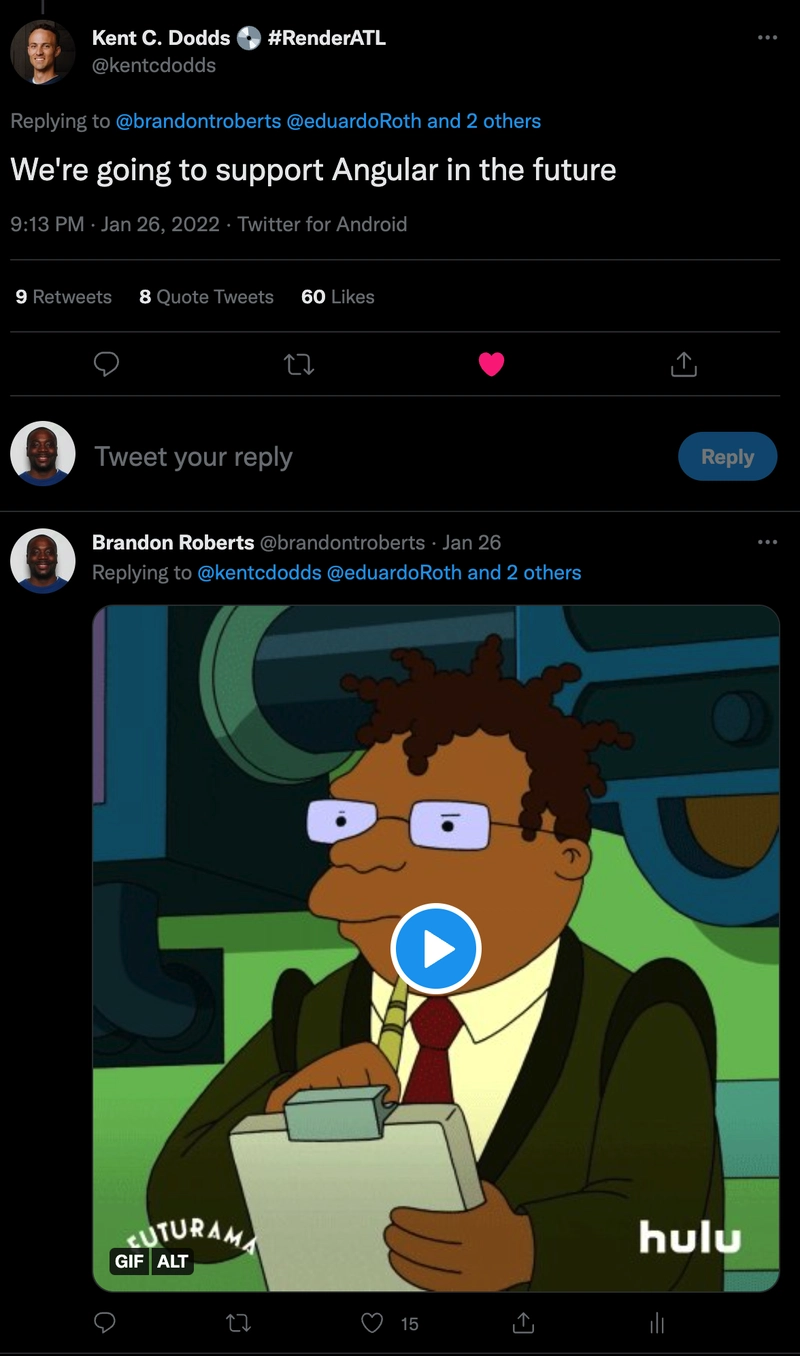 Kent C. Dodds Remix Angular