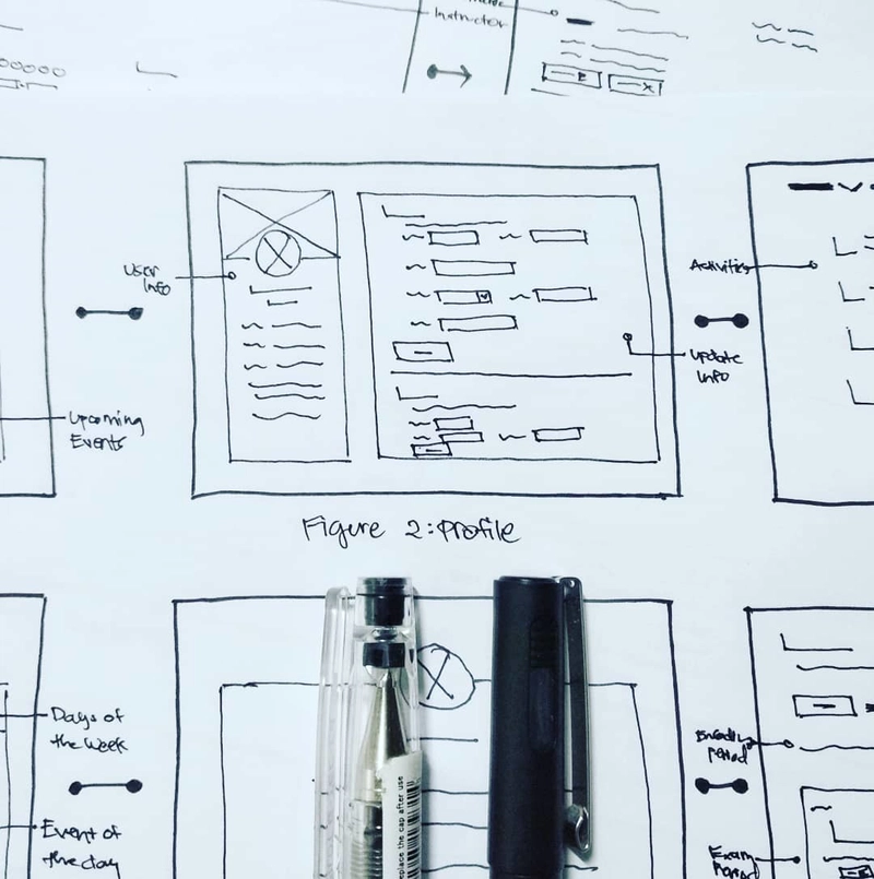 通过笔和纸制作线框