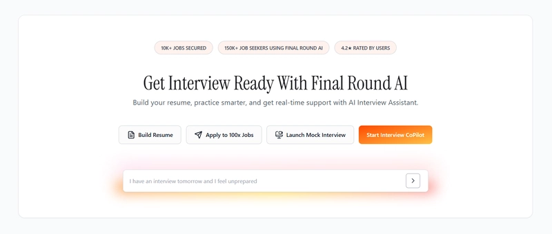 最终轮人工智能面试副驾驶