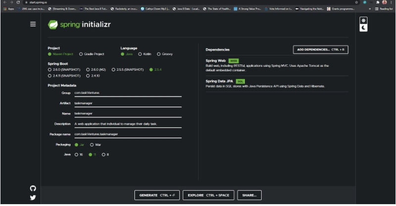 弹簧初始化图像