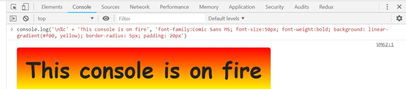 这个控制台着火了