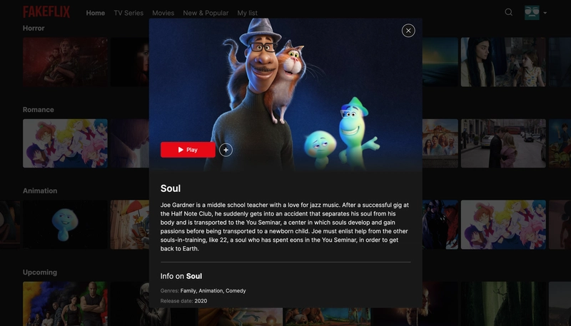 详细信息模态框