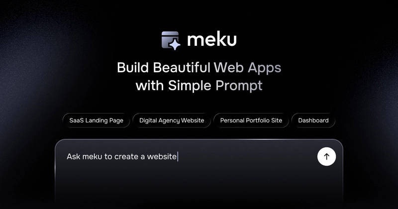Meku - AI Web 应用构建器