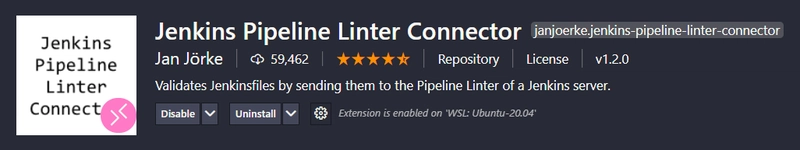 Jenkins Pipeline Linter 连接器