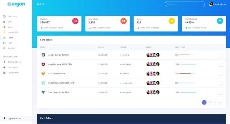 React MUI模板（开源）- UI表格