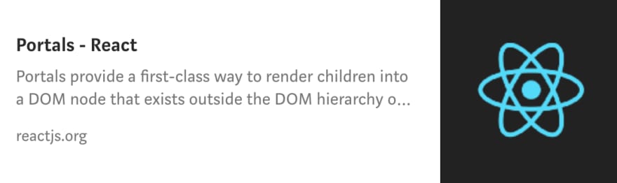 链接至 React 文档