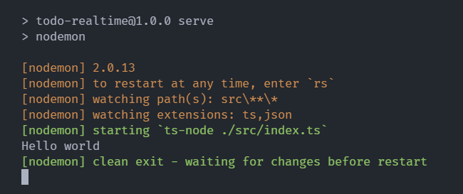 在控制台中打印消息