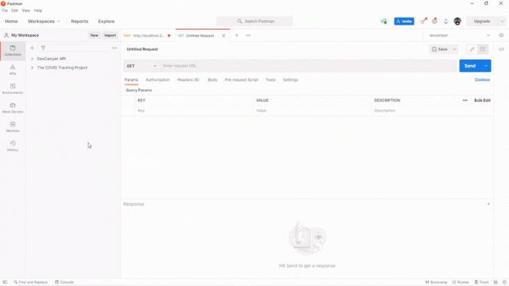 示例 URL 中以 API 为端点的 URL 缩短服务控制面板