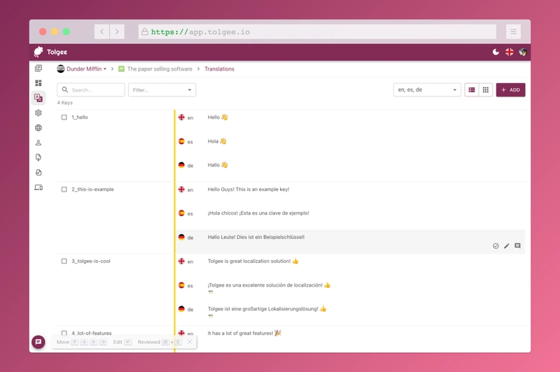 Tolgee 本地化平台