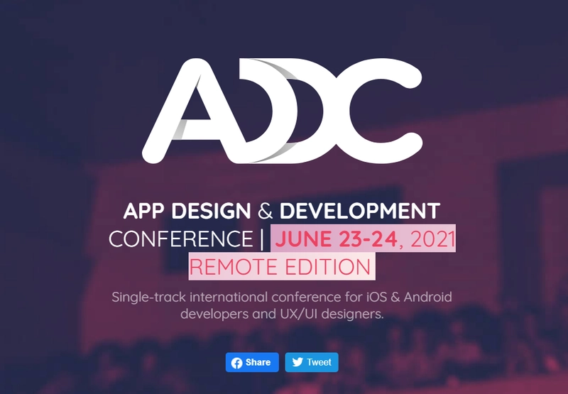 ADDC – 应用设计与开发大会开发者大会
