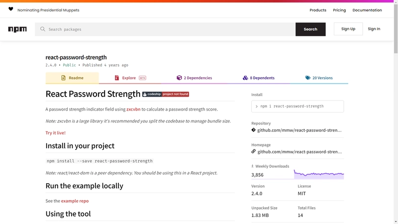 密码强度检查器