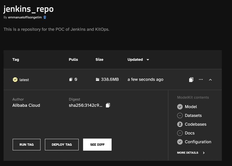JozuHub 中的最终图像