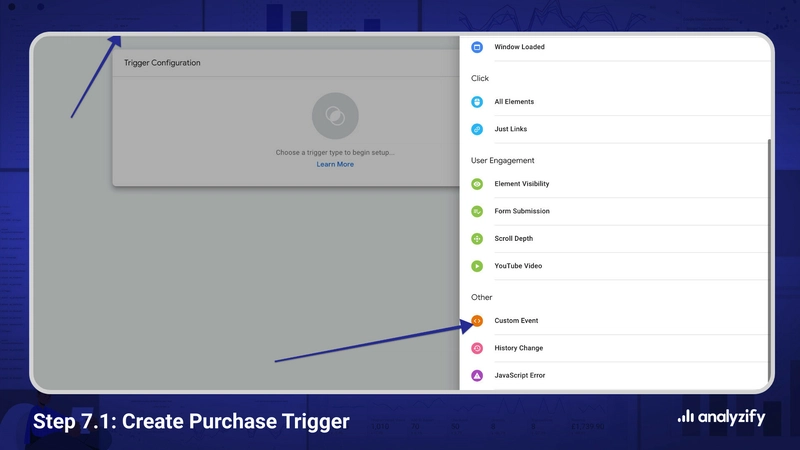 GTM 自定义事件触发器 1