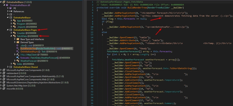 使用 DnSpy 反编译 Blazor