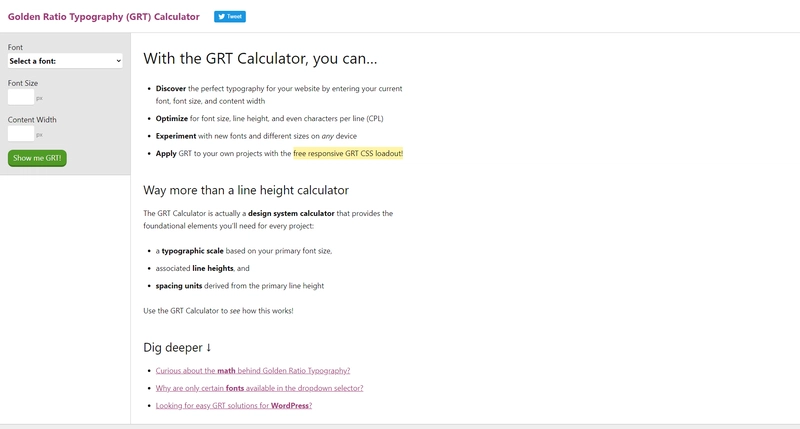 Grtcalculator