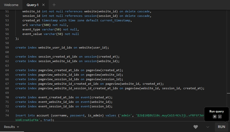Supabase SQL 编辑器