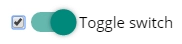Material Design 切换仅 HTML
