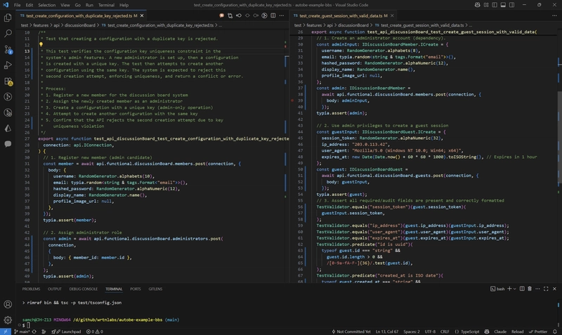 端到端测试代码示例