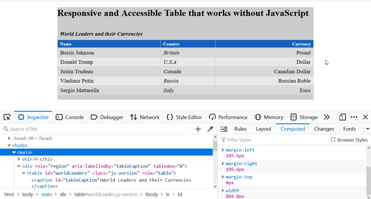 浏览器开发者工具已打开