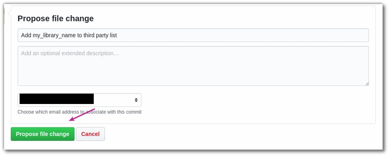 在 GitHub 上提出文件更改建议