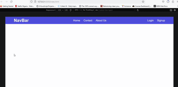 小屏幕上的导航栏响应速度