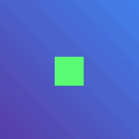 我们的动画方块无限旋转,每次循环后都会暂停