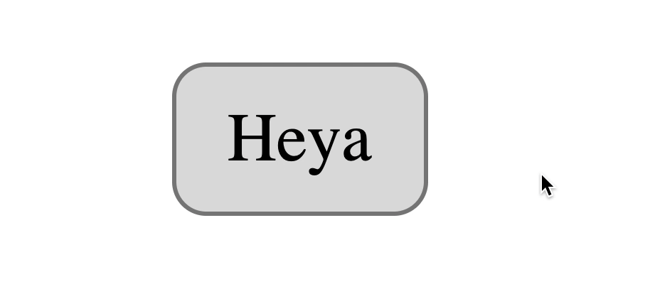 当用户按住鼠标左键在按钮上时,改变背景颜色和颜色。