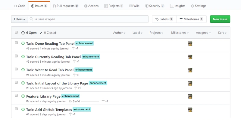 包含大量问题的问题选项卡