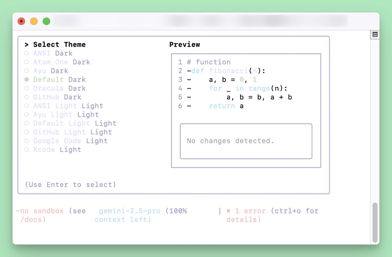 安装和使用 Google Gemini CLI