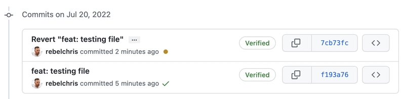 Git 恢复已推送的提交