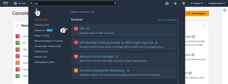 AWS Lambda - IAM 服务