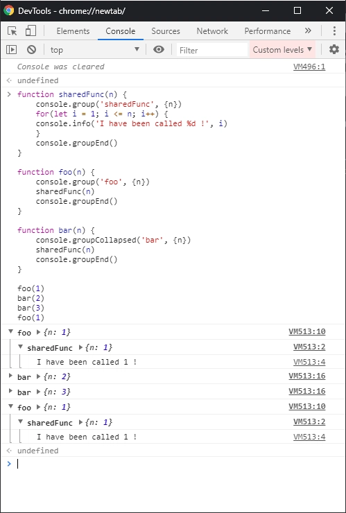 Alt Chrome：群组日志消息