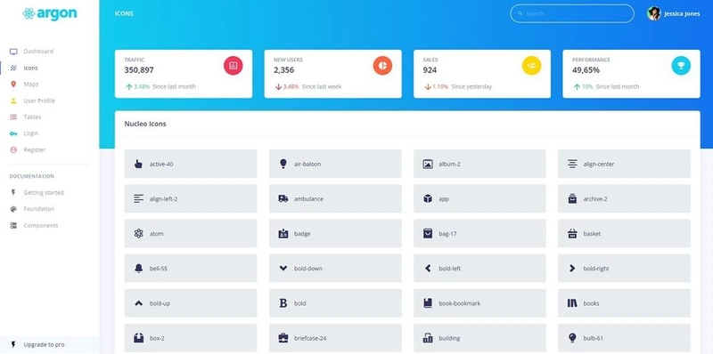 React MUI 模板（开源）- UI 图标页面