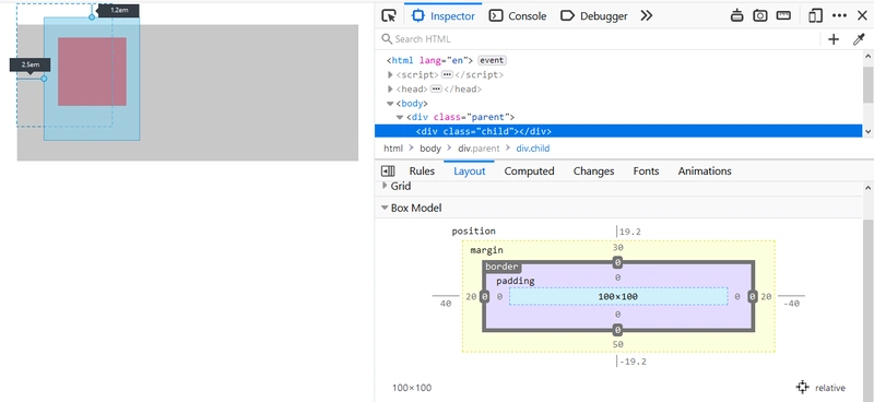 使用 CSS top 和 left 属性定位的页面元素