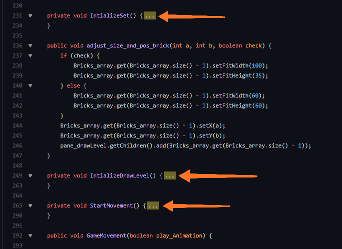 代码折叠扩展截图