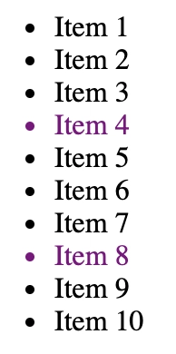 每4个孩子中第n个