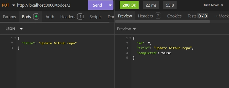 更新待办事项记录截图