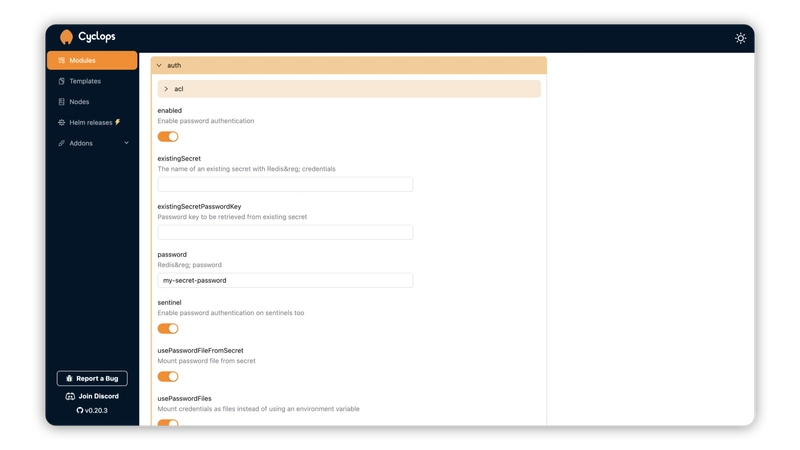 Cyclops Redis 模板 2