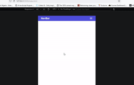 移动视图导航栏