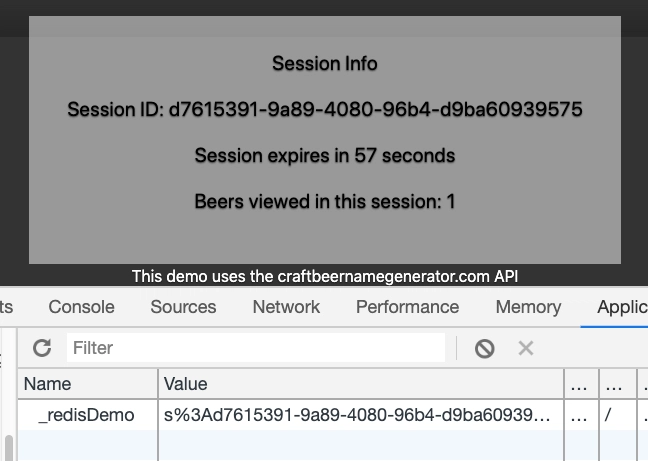 带有 cookie 的会话