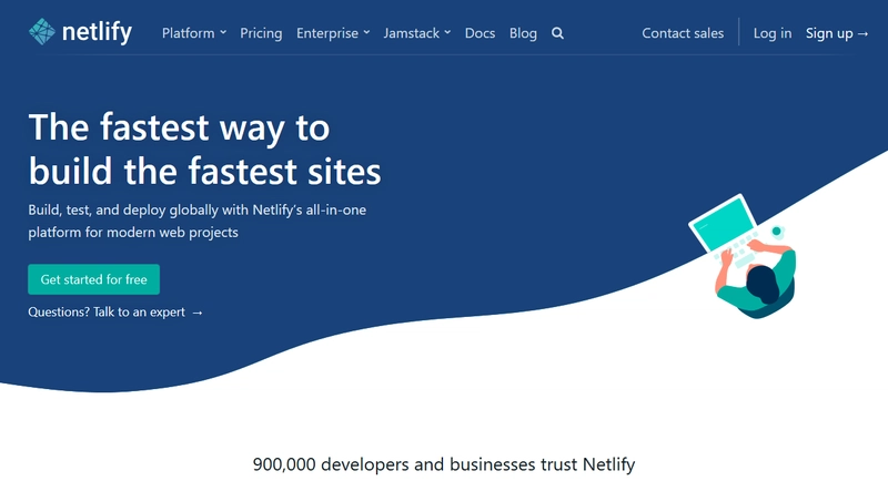 Netlify 主页已禁用 JavaScript